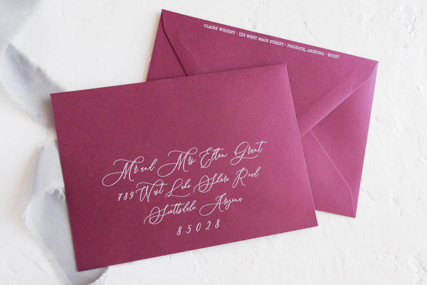 addressing an envelope to a couple
