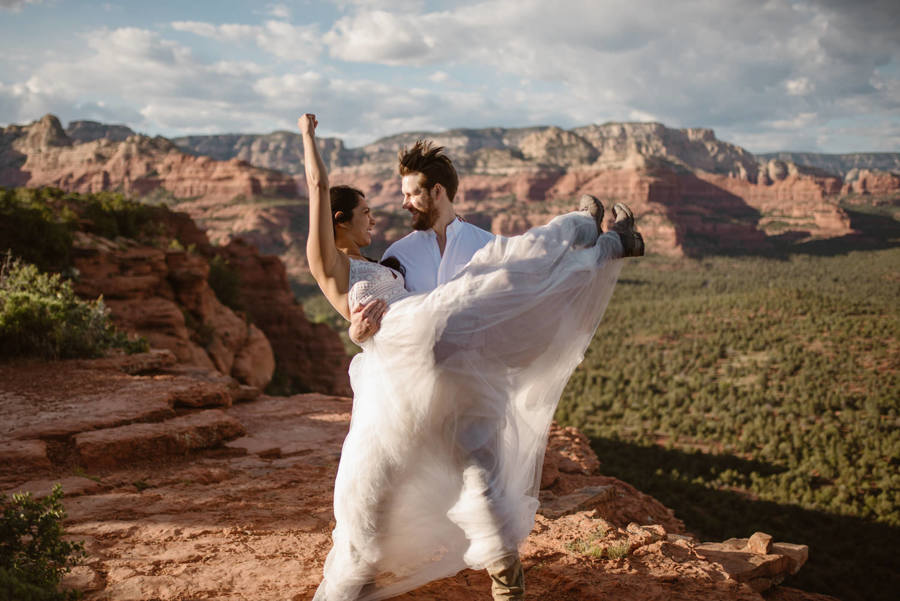 secret canyon elopement az