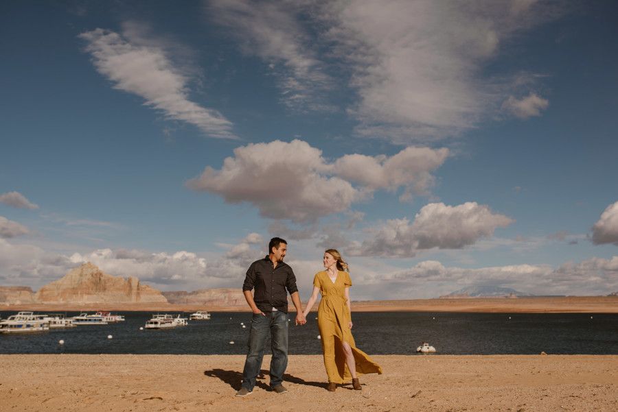 lake powell elopement page arizona