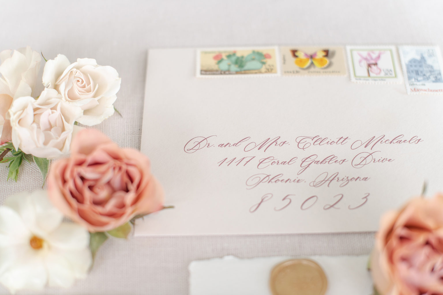 Addressing Wedding Invitations - Lauren Yvonne Design