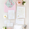 DAPHNE SUITE regency inspired wedding invitation with a chinoiserie envelope liner