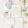 Daphne formal wedding invitation Regency inspired wedding invitation