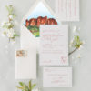 superstition mountains wedding invitation