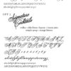 FONT PAIRING OPTIONS Font Styles for Bar Sign